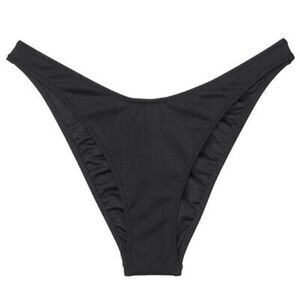 Victorias Secret Swim Escondido Brazilian Sexy Bikini Bottom black